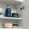 BATHROOM 2 DOOR CUPBOARD HANGING WALL SHELF CABINET STORAGE UNIT