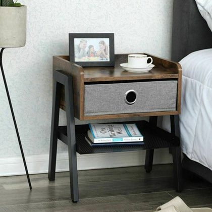 Modern Bedside Table/Bedroom Nightstand Chest of Drawers Cabinet with Drawer