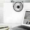 6" Protable Mini USB Desk Fan Small Personal Cooler USB Powered Metal Office Fan