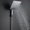 Waterfall Bathroom Tap Chrome Basin Mixer Bath Filler Shower Deck Tap Faucet Set