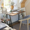 Small Industrial Computer Desk Vintage Metal Workstation Table Kids Office Desk