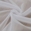 1/2X Rod Pocket Sheer Curtain Organza Voile Curtain Window Drape 4 Sizes 3Colors