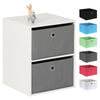 White 2 Cube Kids Bedroom Toy/Games Play Storage Unit & Drawers Bedside