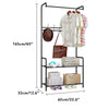Clothes Rail Garment Rack Heavy Duty Hanging Display Stand Shoe Storage Shelf UK