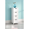 Saxony Bathroom Unit - Clean Lines & Crisp White Finish - Cabinet/Cupboard - MDF