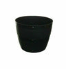 Plastic Plant Barrel Planter Tub Pot Garden Patio Out Indoor Flower Tray Black