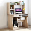 Computer Desk with Drawer Shelves Desktop PC Table Home Office Laboratory Pro