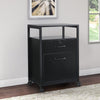 Lockable Filing Cabinet Printer Stand Rolling Home Office File Storage Drawer