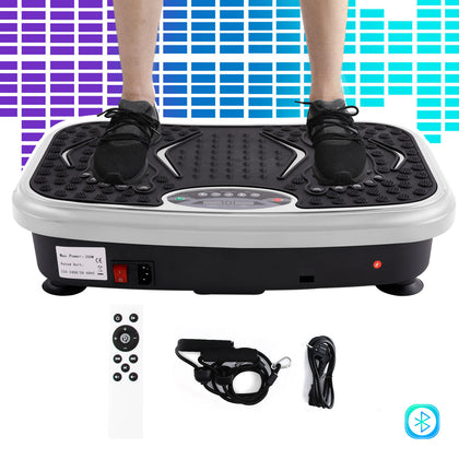 Crazy Fit Body Fit Vibration Exercice Oscillating Machine Plate Bluetooth Music