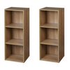 2, 3, 4 Tier Wooden Bookcase Shelving Display Shelves Storage Unit Wood Shelf