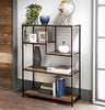 Display Shelf Table Decorative Book Storage Shelf Organiser Home Decor Furniture