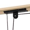 Bike Ceiling Hanger Lift Bicycle Storage Wall Mount Hook Roof Pulley Hoist Hang