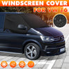 WINDSCREEN SCREEN CURTAIN WRAP COVER SUNSHADE BLACKOUT FOR VW T6 TRANSPORTER