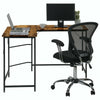 128x120x76.5cm L-Shape Computer Desk Office Corner Desk Laptop Study Workstation