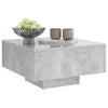 Coffee Table Concrete Grey Living Room Furniture Stand