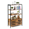 Multifunctional Book Cabinet Unit U.K.