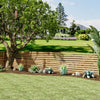 Garden Fence Screen Slatted Pine Wood Panel Screening Treated Privacy Fencing