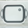 4 IN 1 Kitchen Foldable Cutting Board Sinks Drain Basket Chopping Boards Durable