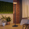 1.5KW Free Standing Garden Patio Heater Electric Indoor Outdoor Halogen Warmer