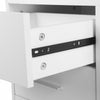 3 Drawers White Bedside Table Cabinet Nightstand Bedroom Furniture Storage