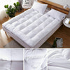4" Inch Deep Luxury Soft Hotel Quality Microfiber Mattress Topper All Sizes UK