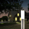 Stainless Steel LED IP44 Bollard Lamp Post Outdoor Path Lights Garden Lighting