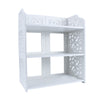 3 Tiers Shoe Rack Storage Shelf Display Stand Organiser Unit Cabinet White