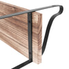 Rustic Wood Tri Wall Shelf Kitchen Floating Shelves Large Corner Racks Storage