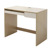 Simple Budget Computer Desk Wooden Small Table With Sliding Drawer Tray