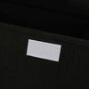 LARGE BLACK LAUNDRY BASKETS WASHING CLOTHES STORAGE FOLDING BASKET BIN WITH LID