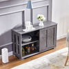 Sideboard Cupboard Display Storage Unit Cabinet with Sliding Doors Living Room