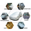 Heavy Duty L Full Car Cover Rain Snow UV Protection Indoor Outdoor Breathable