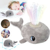 Animal Plush Toys LED Night Star Light Projector with Smooth Music for Babies