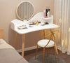 White Computer Desk Home Office Dressing Table Study Writing Desk With Drawer UK