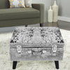 Dressing Table Stool Storage Ottoman Footstool Pouffe Seat Bedroom Makeup Chair