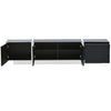 TV Stand Cabinet Unit Modern High Gloss 190cm with 3 doors and 2 drawers HT