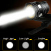 Super Bright LED Mountain Bike Lights Bicycle Torch Front Lamp Rechargeable UK