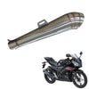 Universal stainless steel 38-51mm Motorcycle GP Slip-On Exhaust Muffler Silencer