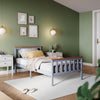 Solid Wooden Bed Frame 3ft Single Bedstead Modern Bedroom Furniture 190x90cm