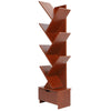 8 Tier Wooden Tree Bookshelf Bookcase Display Rack Holder With Drawers LVE-UK