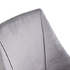 2X Grey/ blue Velvet Dining Chairs Kitchen Dining room Restaurant Chair Family