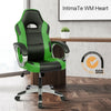 Executive Racing Gaming Office Chair Swivel Computer Desk Chair Sport PU Leather