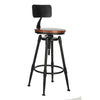 1x Breakfast Bar Stools Seat Industrial Retro Vintage Kitchen Dining Chair Xmas