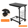 Over Bed Desk Sturdy Rolling Wheel Laptop Desk Portable Over Bed/Sofa Table