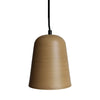 Albero Hanging Metal Pendant with Wood Effect Finish for Kitchen, Dining Room