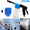 Foam Lance Cannon Spray Gun Kit Car Wash Uses Hose Pipe Sprayer 1L UK