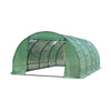 6Mx3Mx2M Walk-in Polytunnel PE Cover Plant Grow Garden Outdoor Waterproof House