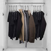 Space Saver Hanging Wardrobe Metal Clothes Hangers Coat Trouser Closet Organizer