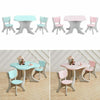 Kid Table and 2 Chairs Set Activity Play Table Study Writting Desk for Toddlers