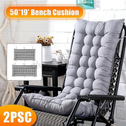 Recliner Pad Garden Rocking Chair Soft Cushion High Back Chair Cushion Outdoor